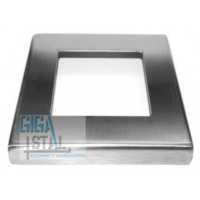 Rozeta maskująca 105x105 mm dla profilu 50x50 mm szlif