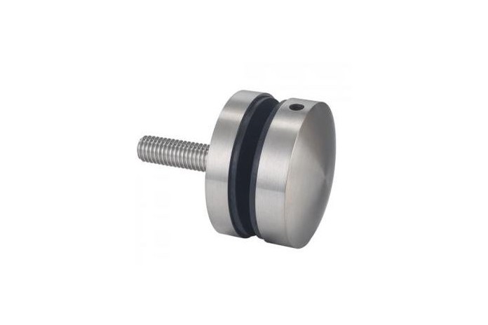 Uchwyt punktowy Ø 50/10 mm do pow. płaskiej SZLIF (STAL 304)