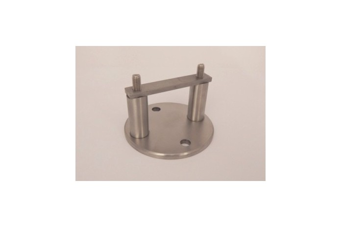 Mocowanie boczne słupka do rury Ø 42,4 mm (STAL 304) POLER