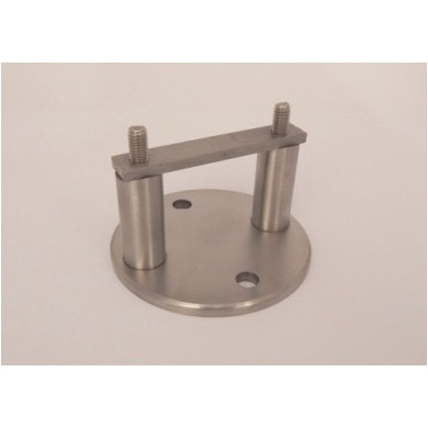 Mocowanie boczne słupka do rury Ø 42,4 mm (STAL 304) POLER
