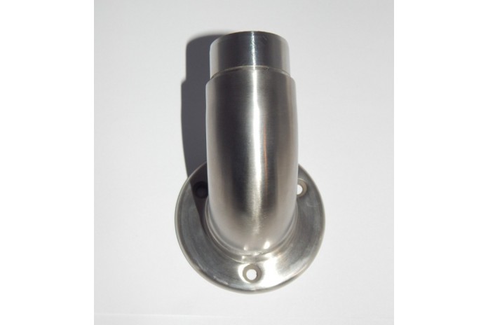 Mocowanie boczne słupka dla rury Ø 42,4 mm szlif