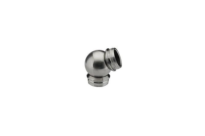Kolano przegubowe kulowe wbijane w rurę Ø 42,4x2 mm szlif