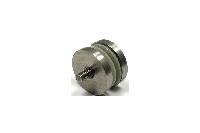 Uchwyt punktowy Ø 50/10 mm Gwint M8 (STAL 304) SZLIF