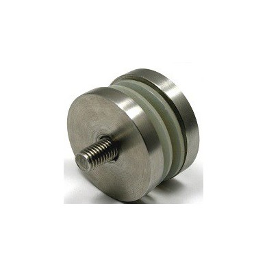 Uchwyt punktowy Ø 50/10 mm Gwint M8 (STAL 304) SZLIF