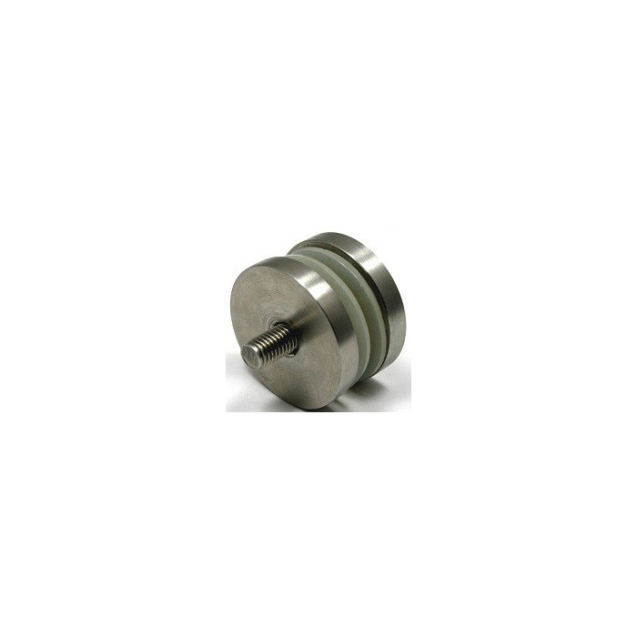 Uchwyt punktowy Ø 50/10 mm Gwint M8 (STAL 304) SZLIF