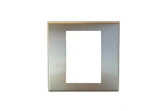 Rozeta maskująca 105x105 mm dla profilu 60x40 mm szlif