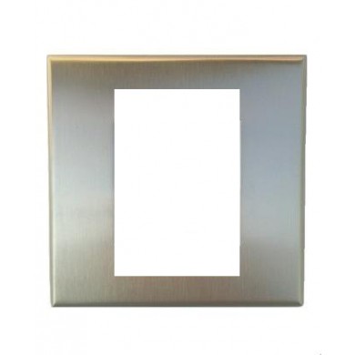 Rozeta maskująca 105x105 mm dla profilu 60x40 mm szlif