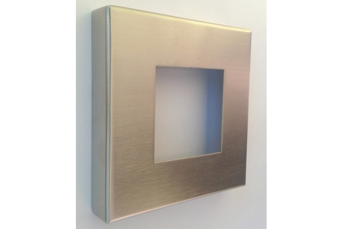 Rozeta maskująca 105x105 mm dla profilu 60x40 mm szlif