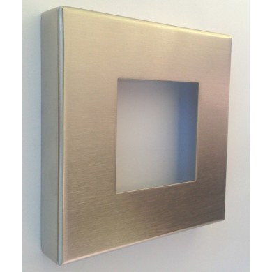 Rozeta maskująca 105x105 mm dla profilu 60x40 mm szlif