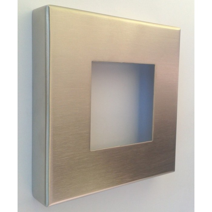 Rozeta maskująca 105x105 mm dla profilu 60x40 mm szlif