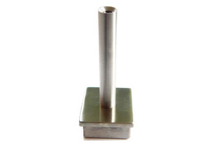Podpora do spawania wklejana w słupek 40x40x2 mm szlif