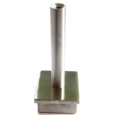 Podpora do spawania wklejana w słupek 40x40x2 mm szlif