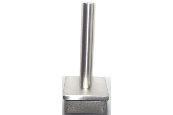 Podpora do spawania wklejana w słupek 40x40x2 mm szlif