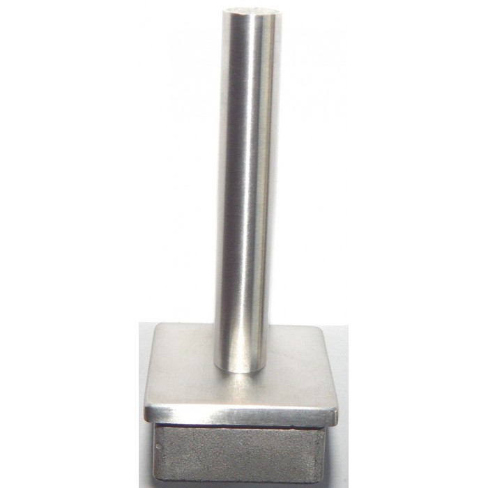 Podpora do spawania wklejana w słupek 40x40x2 mm szlif