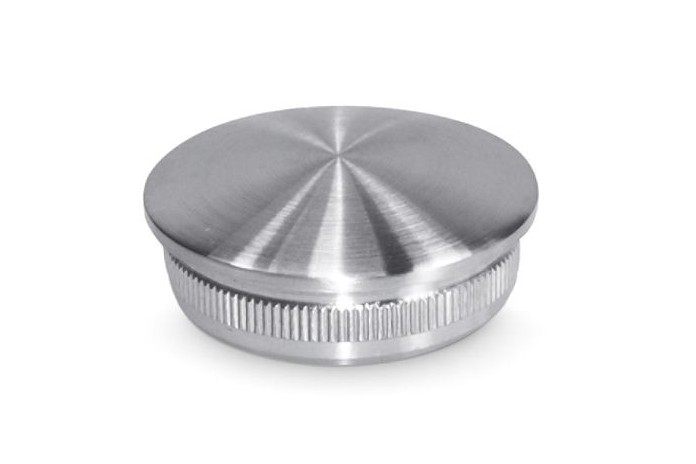 Zaślepka wypukła wbijana w rurę Ø 33,7x2 mm szlif
