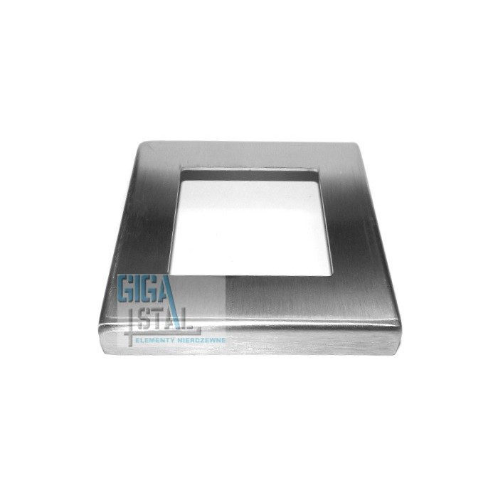 Rozeta maskująca 105x105 mm dla profilu 60x60 mm szlif