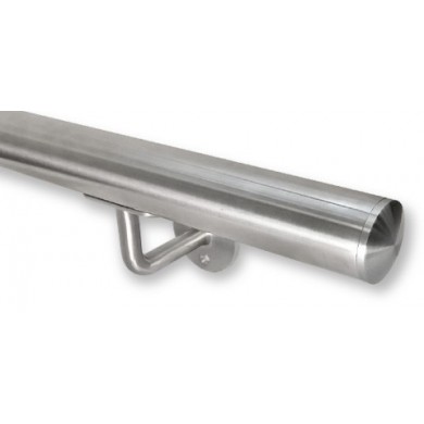 Poręcz z rury 42,4x2 mm długość 1250 mm SZLIF