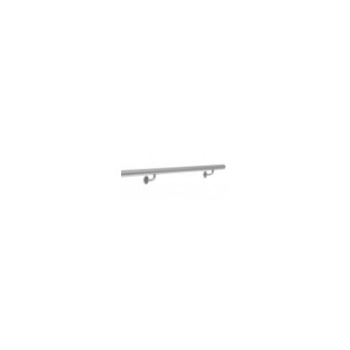 Poręcz z rury 42,4x2 mm długość 1750 mm SZLIF