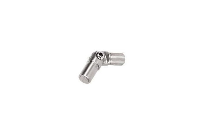 Kolano przegubowe, regulowane wklejane w rurę Ø 16x1,5 mm szlif