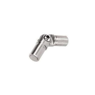 Kolano przegubowe, regulowane wklejane w rurę Ø 16x1,5 mm szlif