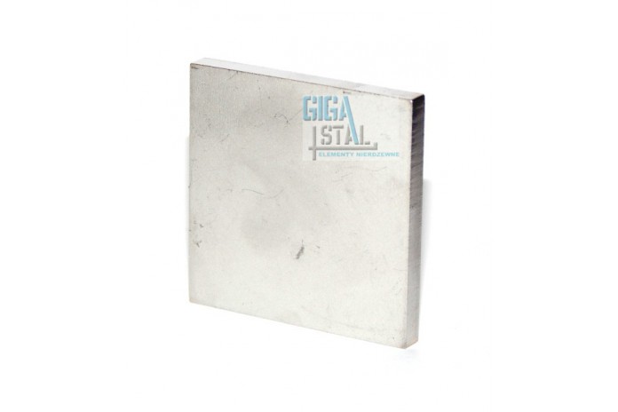 Zaślepka do spawania płaska dla profilu 50x50 mm mat, grubość 4 mm