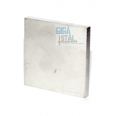 Zaślepka do spawania płaska dla profilu 50x50 mm mat, grubość 4 mm