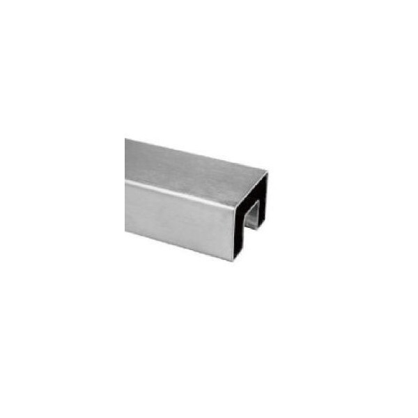 Kolano poziome 90º dla pochwytu nakładanego 60x40x1,5 mm szlif