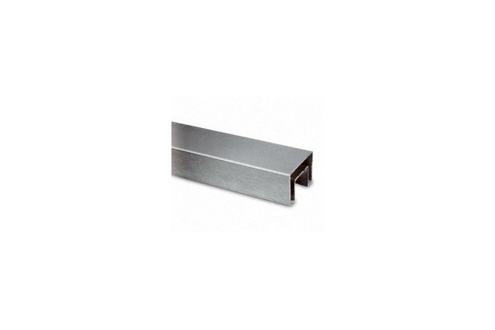 Pochwyt 40x40 mm nakładany na szkło szlif 5 mb