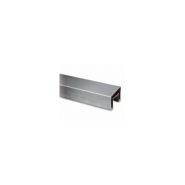 Pochwyt 40x40 mm nakładany na szkło szlif 2,5 mb
