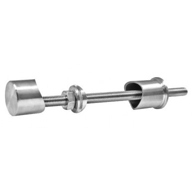 Mocowanie boczne słupka do rury Ø 42,4 mm szlif