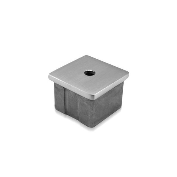 Zaślepka z gwintem M8 wklejana w profil 30x30x2 mm szlif