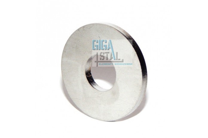 Zaślepka Ø 40 mm do spawania płaska z otworem Ø 16 mm mat