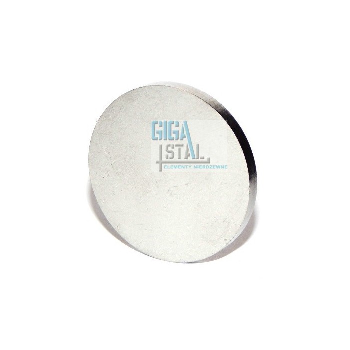 Zaślepka do spawania płaska dla rury Ø 38,1 mm mat, grubość 4 mm