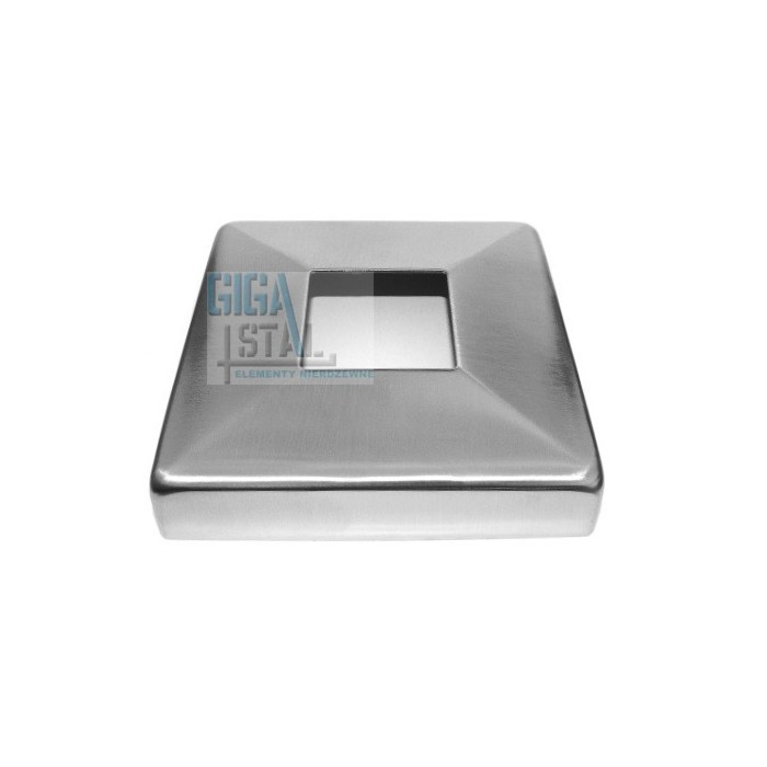 Rozeta maskująca 108x108 mm dla profilu 40x40 mm szlif stal 316