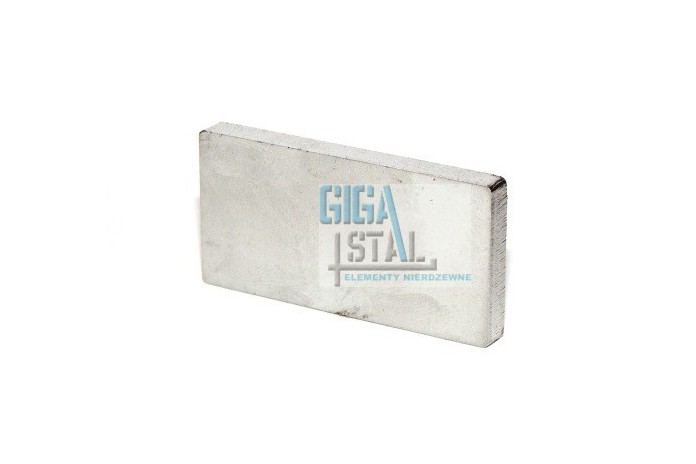 Zaślepka do spawania płaska dla profilu 30x50 mm mat, grubość 4 mm
