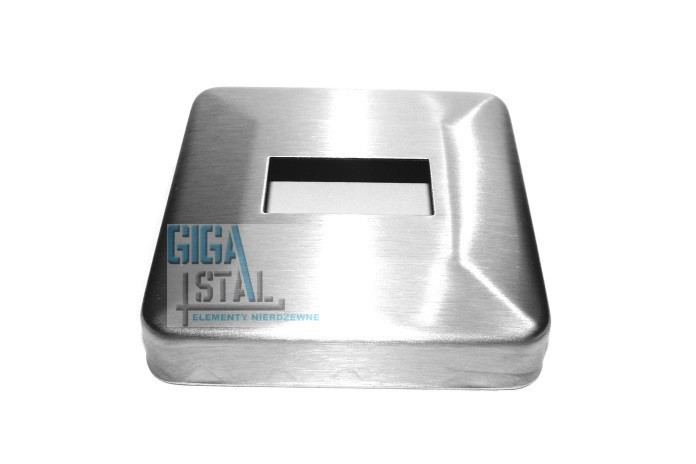 Rozeta maskująca 90x90 mm dla profilu 20x40 mm szlif