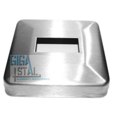 Rozeta maskująca 90x90 mm dla profilu 20x40 mm szlif