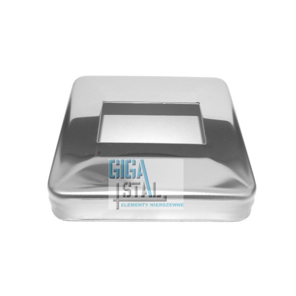 Rozeta maskująca 90x90 mm dla profilu 30x50 mm szlif