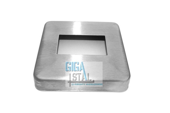 Rozeta maskująca 90x90 mm dla profilu 30x40 mm szlif