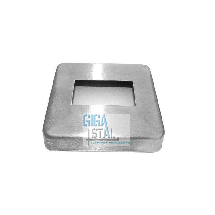 Rozeta maskująca 90x90 mm dla profilu 30x40 mm szlif