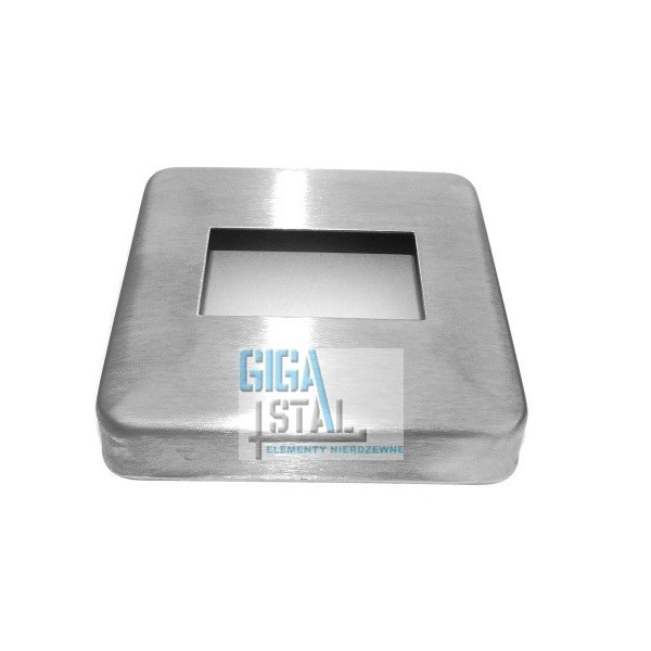 Rozeta maskująca 90x90 mm dla profilu 30x30 mm szlif