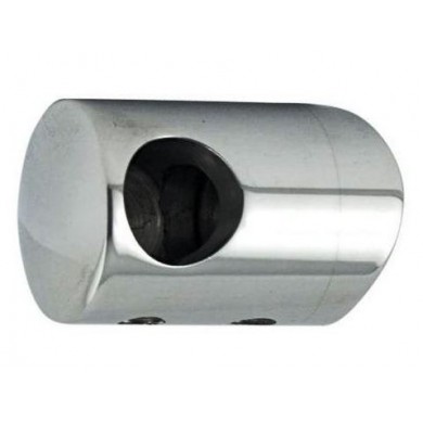 Uchwyt końcowy lewy rurki Ø 16 mm dla słupka Ø 50,8 mm poler