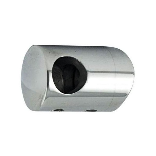 Uchwyt końcowy lewy rurki Ø 12 mm dla słupka Ø 50,8 mm