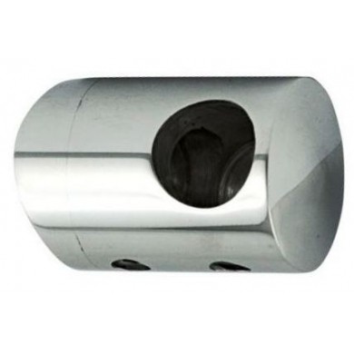 Uchwyt końcowy prawy rurki Ø 16 mm dla słupka Ø 48,3 mm poler