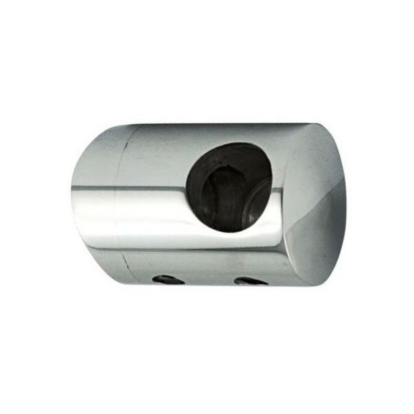 Uchwyt końcowy prawy rurki Ø 12 mm dla słupka Ø 48,3 mm
