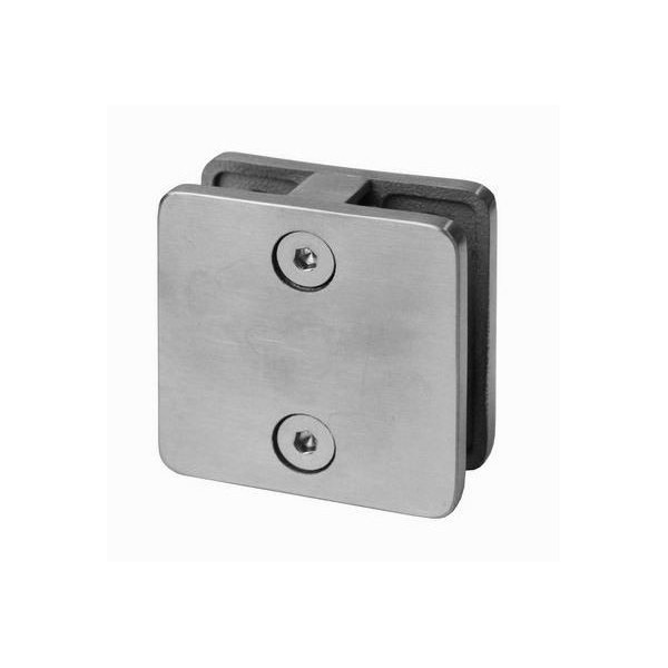 Uchwyt łączący do montażu czołowego 60x60 mm do 42,4 szlif (STAL 316)