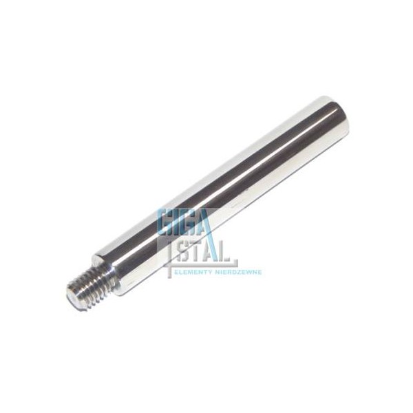 Podpora poręczy/pręt Ø 12x120 mm gwint M6/M8 stała szlif