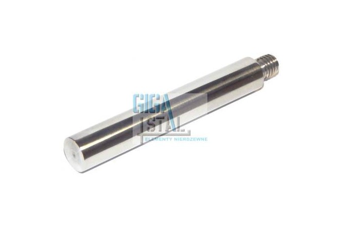 Podpora poręczy/pręt Ø 12x75 mm gwint M8 spaw stała poler