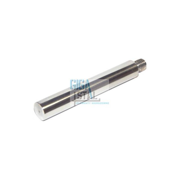 Podpora poręczy/pręt Ø 12x75 mm gwint M8 spaw stała poler
