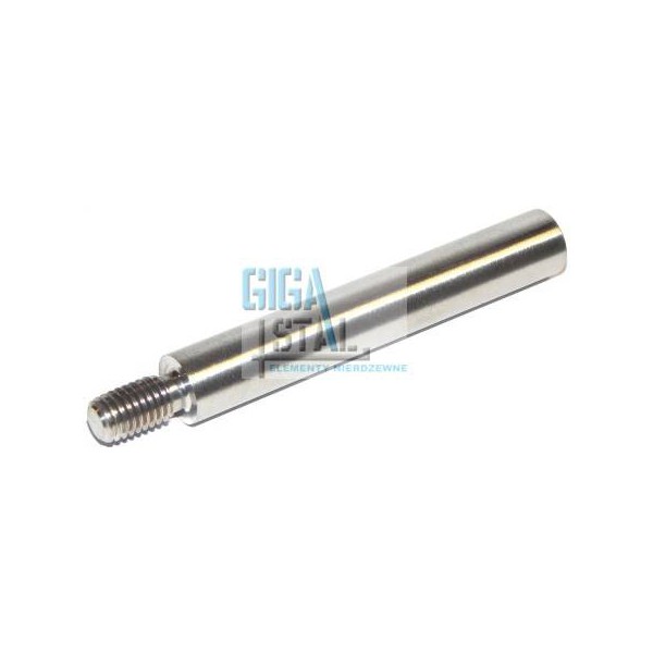 Podpora poręczy/pręt Ø 12x75 mm gwint M8 spaw stała poler
